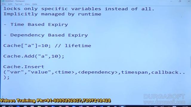 ASP.NET || Data Caching Part -2 by Nagaraju смотреть онлайн