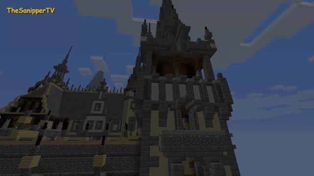 Minecraft карта - Красивый замок 19 века! смотреть онлайн