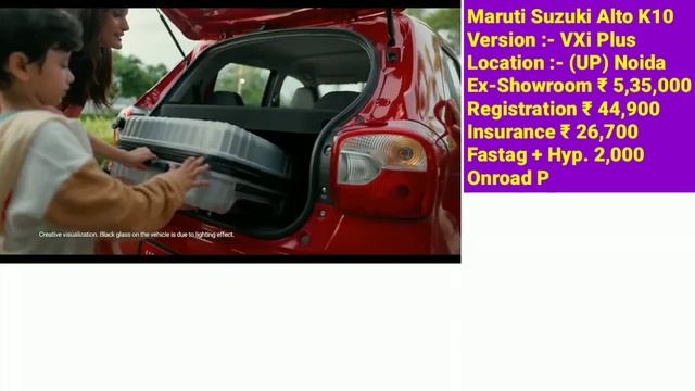 Maruti Suzuki Alto K10 [VXi Plus] 2023 Price | Alto K10 VXi+ Price 2023 | डाउनपैमेंट 75K / किस्त 10 смотреть онлайн