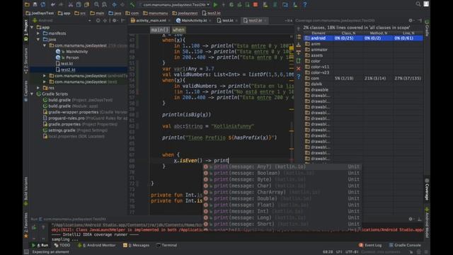 Segunda clase online de Kotlin смотреть онлайн
