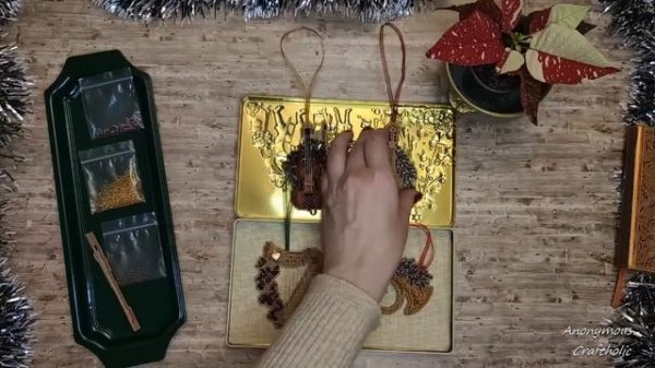 Mill Hill "Holiday Harmony" - я сделала их двусторонними ?