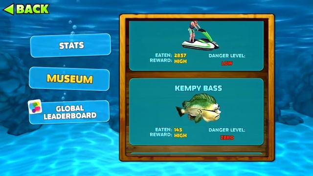 My Stats and Museum of Hungry Shark Evolution Info ! смотреть онлайн