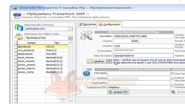 Generador de Reportes y Consultas PHP - Vfps2011 смотреть онлайн