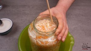 Квашенная капуста за три дня  Всегда получается хрустящей и очень сочной