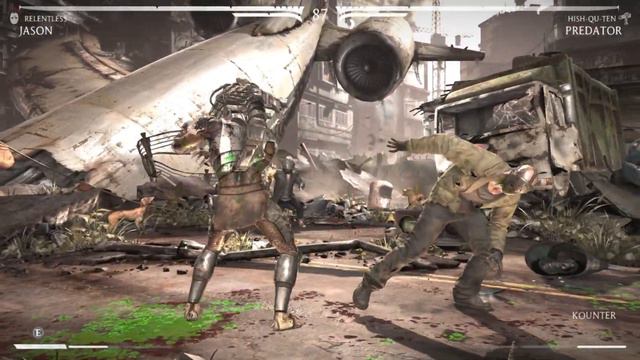 Predator VS Jason Mortal Kombat XL смотреть онлайн