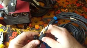 Аргоновая горелка с вентилем WP-9V +самодельный шланг пакет.