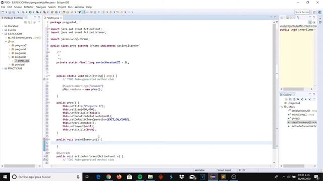 Mostrar Nombre del Mes con JComboBox. Java Swing | Paquetes_IV | Ejercicios Java #4 смотреть онлайн