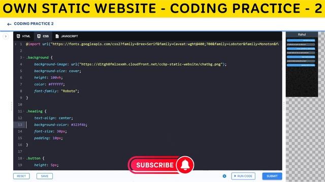 CODING PRACTICE 2 Bootstrap | STATIC WEBSITE | NxtWave | CCBP смотреть онлайн