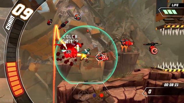 Skybolt Zack - Gameplay (Fast-paced Arcade Action Rhythm Game) смотреть онлайн
