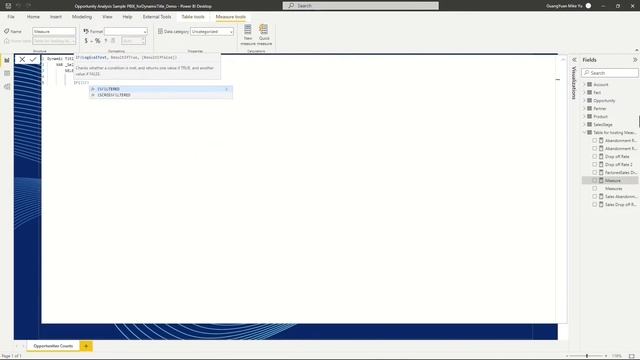 Power BI DAX: Dynamic Title with SELECTEDVALUE and ISFILTERED смотреть онлайн
