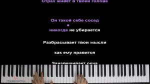 @VideoPhoenix - Не паникуй ● караоке | PIANO_KARAOKE ● ᴴᴰ + НОТЫ & MIDI