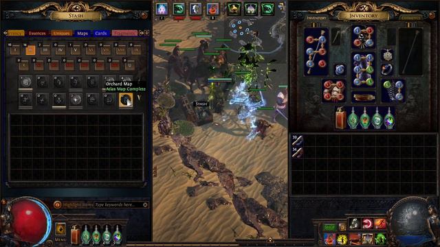 The Unusual MaW Plays Path of Exile Delirium Necromancer Map Farming Episode 7 смотреть онлайн