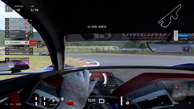 Fierce9Wolf5|Gran Turismo Sport/Nations Cup Fuji Audi E-Tron Race 2 смотреть онлайн