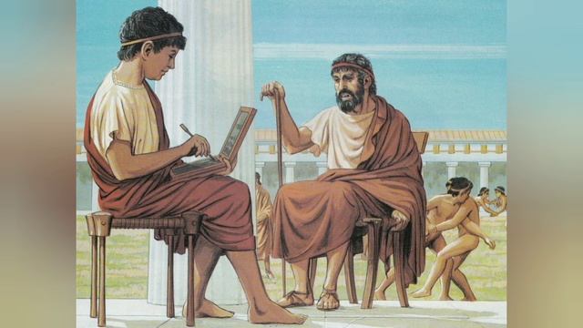 Краткий пересказ §38 В Афинских школах и гимнасиях. Всемирная История 5 класс. Вигасин. смотреть онлайн