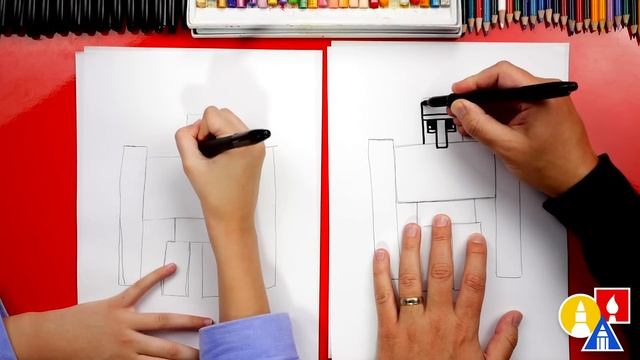 How To Draw A Minecraft Iron Golem смотреть онлайн