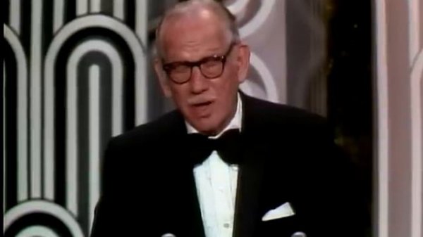 Lillian Gish receiving an Honorary Oscar®