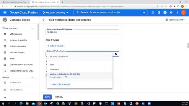 Reserve or create new a static external IP and assign it to a Virtual Machine on Google Cloud смотреть онлайн