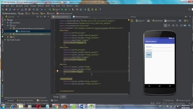 Diseñar calculadora básica en Android Studio desde cero (Parte 1) смотреть онлайн