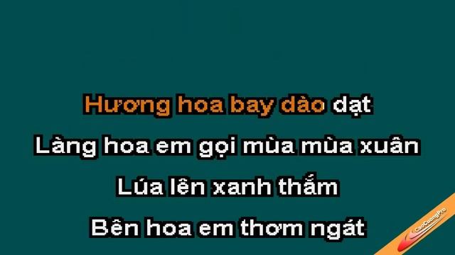 Mua Xuan Lang Lua Lang Hoa Karaoke - CaoCuongPro смотреть онлайн