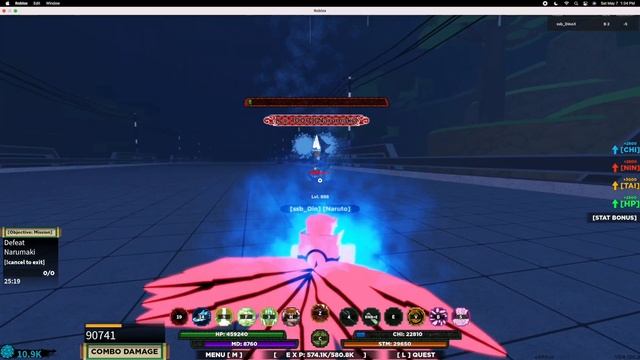 Easy way to boss grind with no Xeno dokei or no typhoon and multi shadow clone jutsu смотреть онлайн