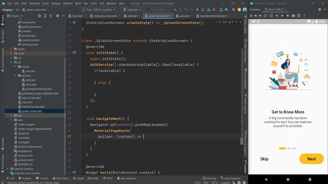 Auto Login Flutter Firebase Auth (Flutter Blog App #6) смотреть онлайн