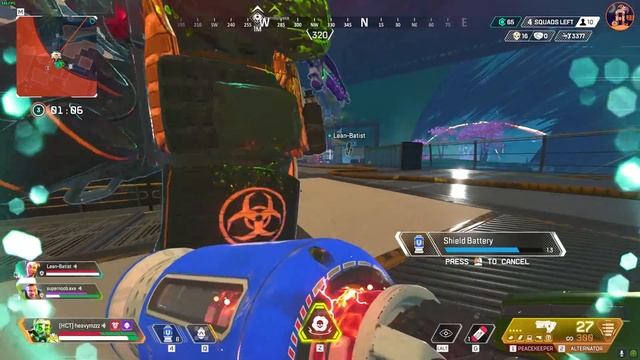 INSANE Caustic 21 KILLS and 5,728 Damage Apex Legends Gameplay Season 18 смотреть онлайн