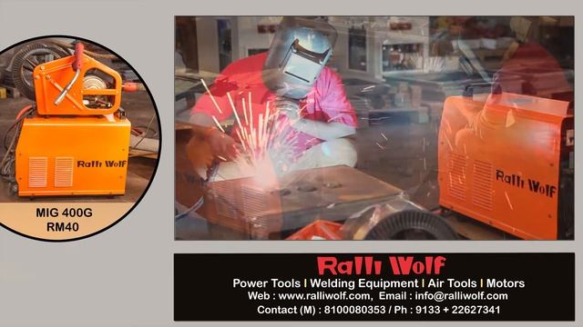 RALLIWOLF MIG Series MMA (MIG 400 G ) Welding Machine смотреть онлайн