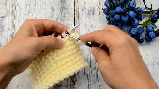 ВЕЛИКОЛЕПНЫЙ, ОБЪЕМНЫЙ УЗОР ДЛЯ КАРДИГАНОВ И ПЛЕДОВ. Всего 2 ряда. смотреть онлайн