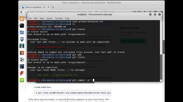 Git no Kali Linux - Ferramenta de estudo смотреть онлайн