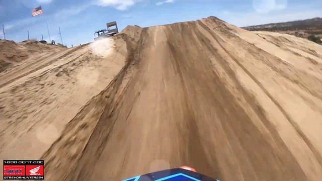 2023 CRF450R FIRST RIDE | On-Board at Cahuilla Creek MX смотреть онлайн