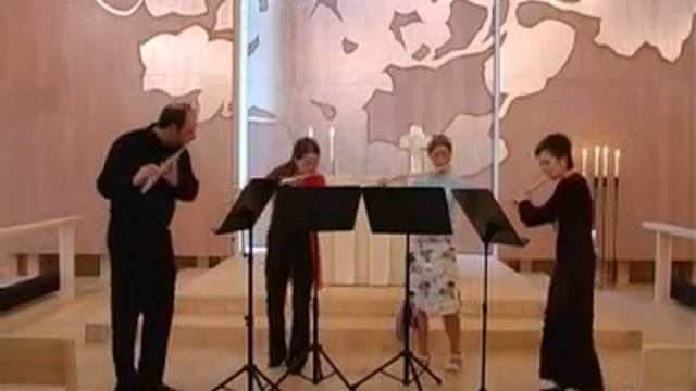 Jobim - Samba de uma nota So (Helsinki flute quartet)Varelas смотреть онлайн