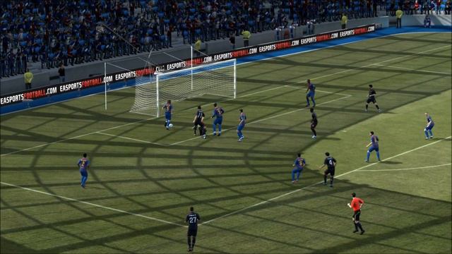 FIFA 12 - F.C. Barcelona vs. A.C. Milan смотреть онлайн