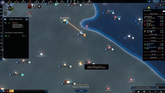 [33] New Enterprise - Stellaris 2.2 - Star Trek New Horizons - The Federation of Planets смотреть онлайн