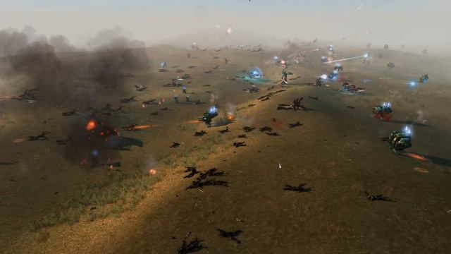 GIANT ELDAR WALKERS - Warhammer 40k Mod смотреть онлайн