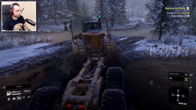 SnowRunner, Como Encontrar o Royal BM17, Gameplay PT BR смотреть онлайн