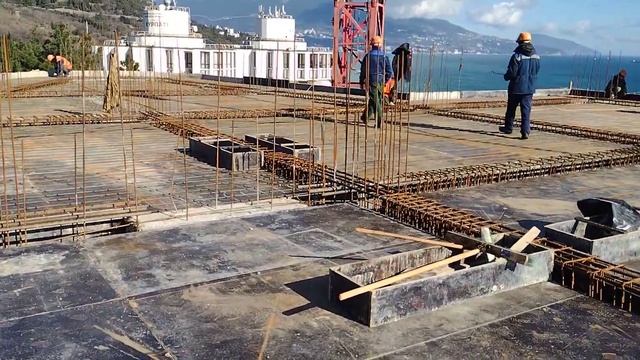 Полуостров, Крым,монолит,вязка,плита перекрытия . смотреть онлайн