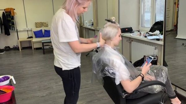 TINTE FANTACÍA | Hermoso peinado a la moda | ЦВЕТНОЕ радужное ОКРАШИВАНИЕ ВОЛОС | Rainbow hair