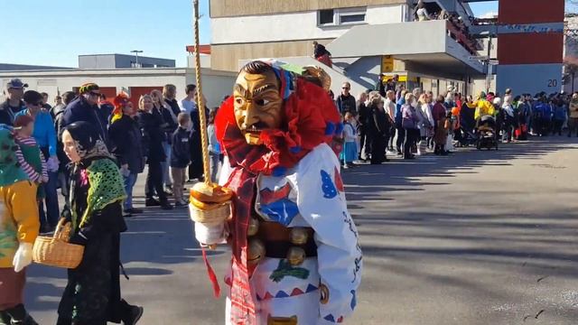 Narrenumzug (Fasching) Frommern 2019 Teil 1 / КАРНАВАЛ В ГЕРМАНИИ 2019, проводы зимы. смотреть онлайн