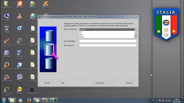Supprimer une base de données à l'aide de(DBCA) Oracle 11g смотреть онлайн