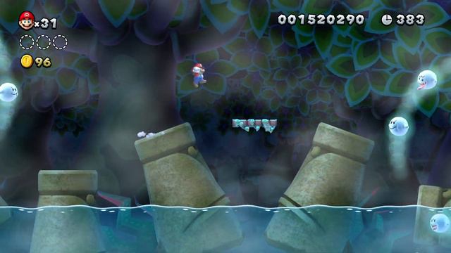 Неприятности в темноте ➤ New Super Mario Bros U Deluxe 🅕 Прохождение #7 | На Русском | Switch смотреть онлайн