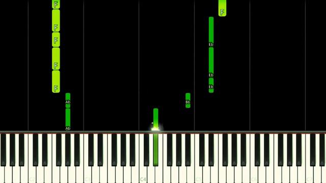 BOWSER PEACHES SONG | The Super Mario Bros Movie - EASY Piano Tutorial смотреть онлайн