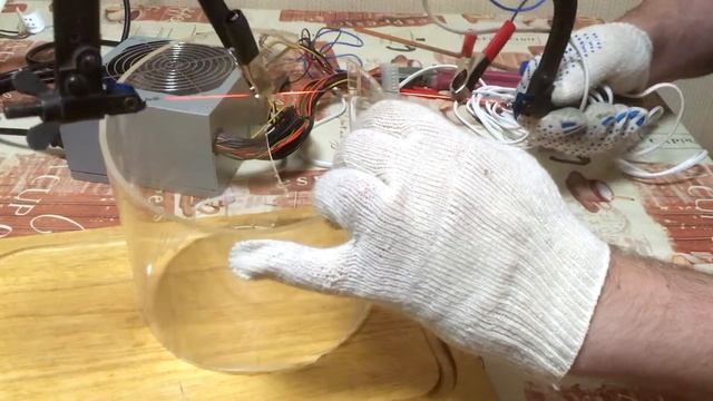 Режем нихромом Х20Н80 0,5 мм - Трубу из оргстекла. смотреть онлайн