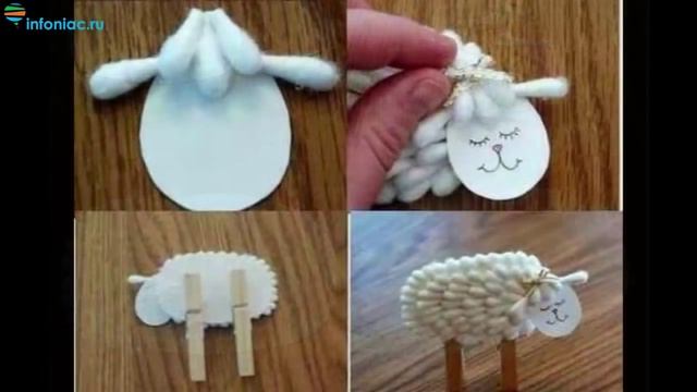 Овечки поделки к Новому году смотреть онлайн