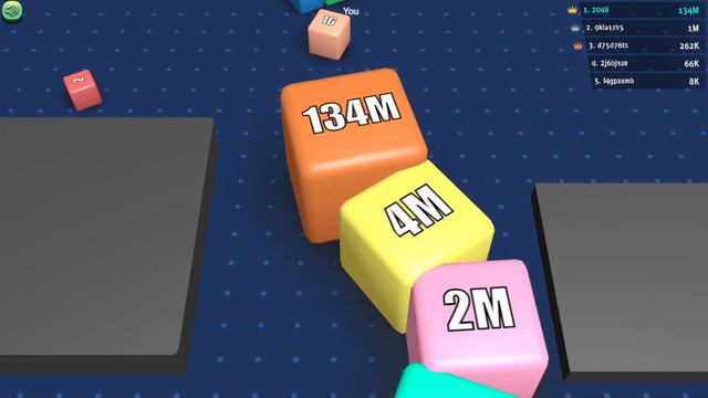 Cubes 2048.io Game  🎲 How To Play 🎲 Gameplay