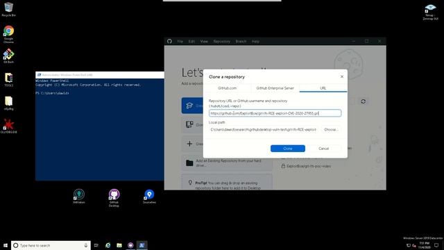 GitHub Desktop | Git-lfs - RCE exploit CVE-2020-27955 смотреть онлайн