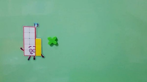Numberblocks times tables with Unlucky number 13
