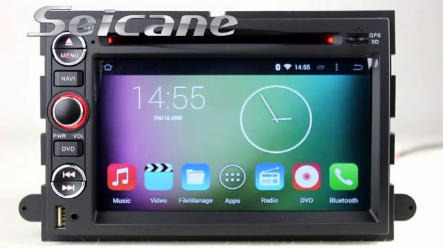 16G Flash Android 4.4 2006-2010 Ford Explorer car stereo navigation system support digital TV 3G смотреть онлайн