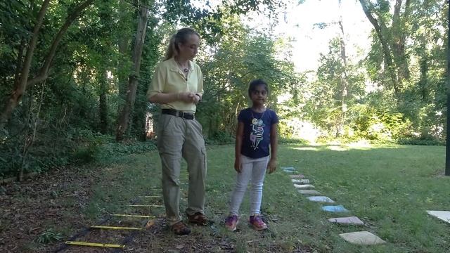 #17 Hopping on one Foot Side-to-Side: Pediatric Physical Therapy Coordination Drills смотреть онлайн