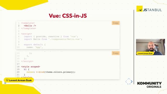 JSTANBUL 2021 - Levent Arman Özak: React & Vue ile Frontend Geliştirenler için Angular смотреть онлайн