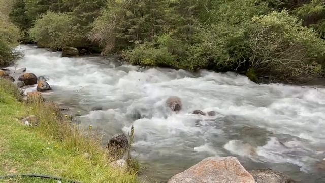 Шум реки. Релакс. Шум воды. Отдых на природе смотреть онлайн